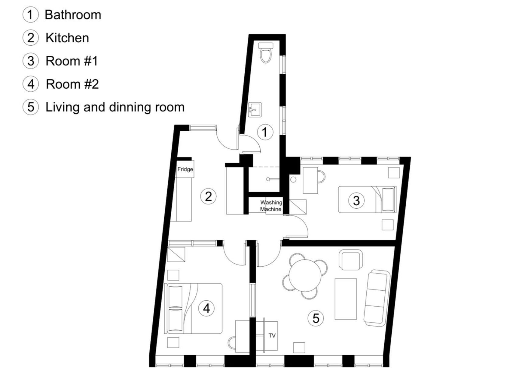 Brooklyn Penthouse Apartment โคเปนเฮเกน ภายนอก รูปภาพ